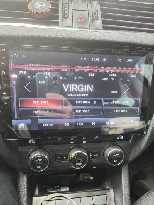 Android navigatie Octavia 3