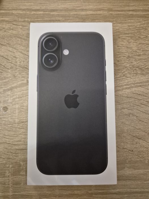 Apple iPhone 16 Black 128GB nou sigilat garanție 2 ani