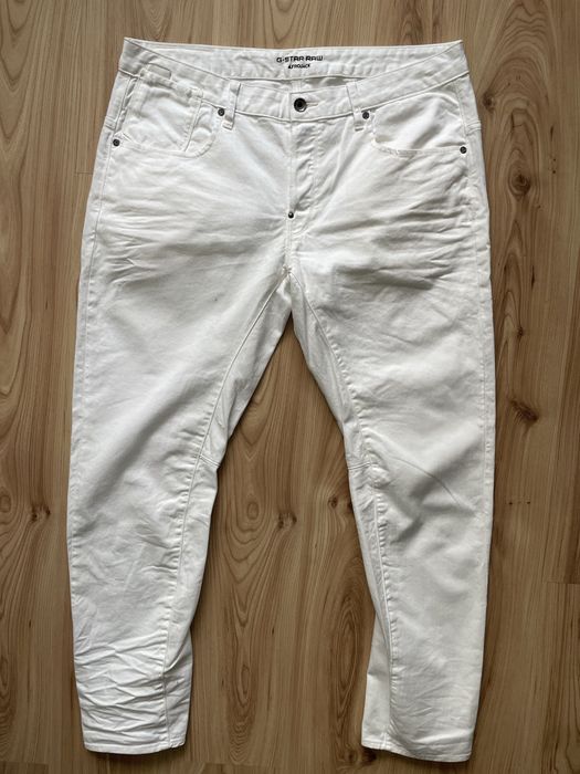 G-Star Raw Afrojack A crotch White tapered/Нови мъжки дънки W38