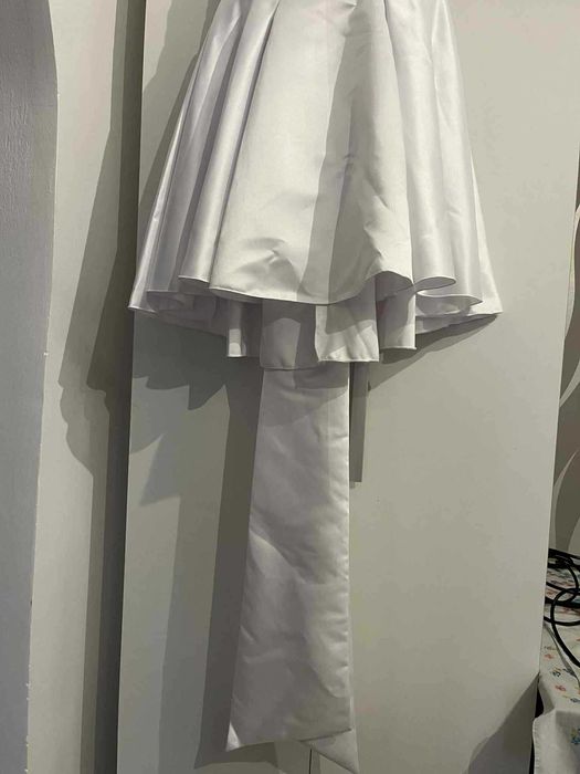 Rochita scurta alba baby doll  CUNUNIE/NUNTA