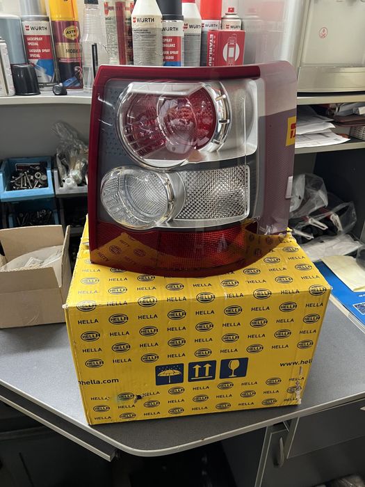 Новый фонарь range rover sport Hella