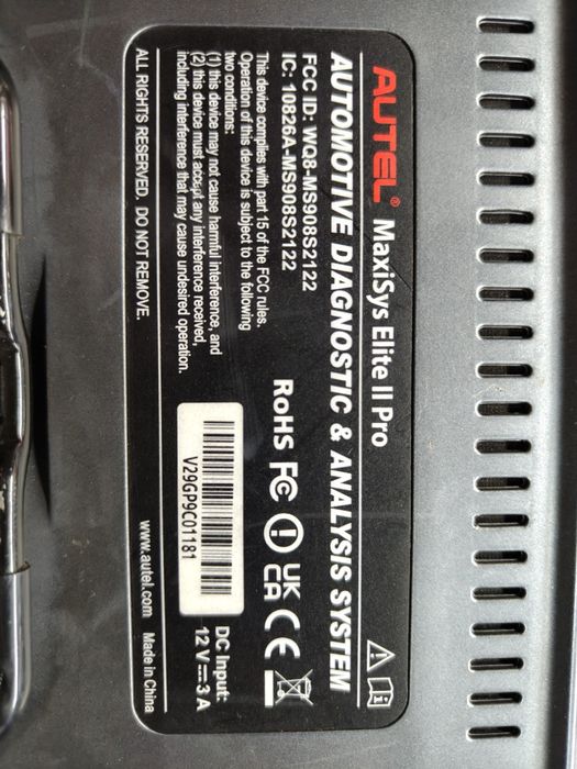 Autel MaxiSys elite 2 Pro