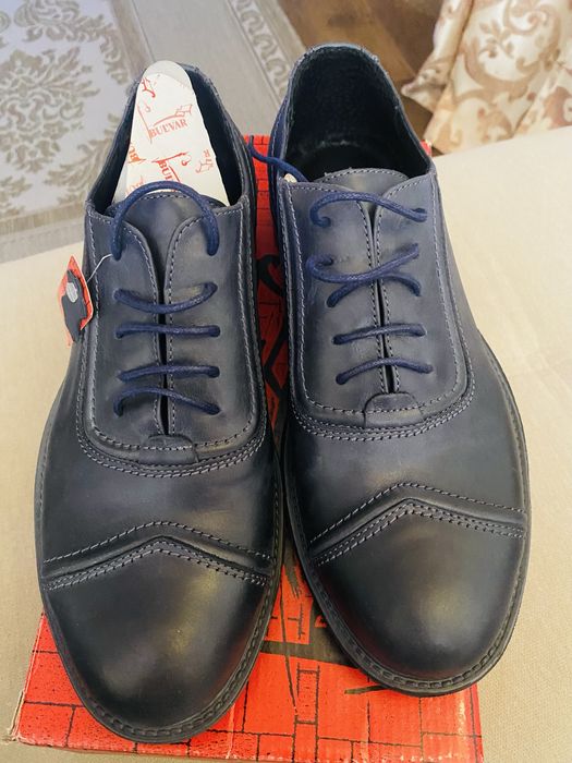 Туфли подростковые, натуральная кожа