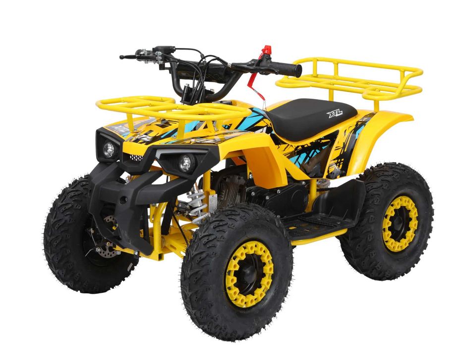 Mini ATV Copii ARES 49cc – Pornire la sfoară, Motor 2T (Benzină), Offroad