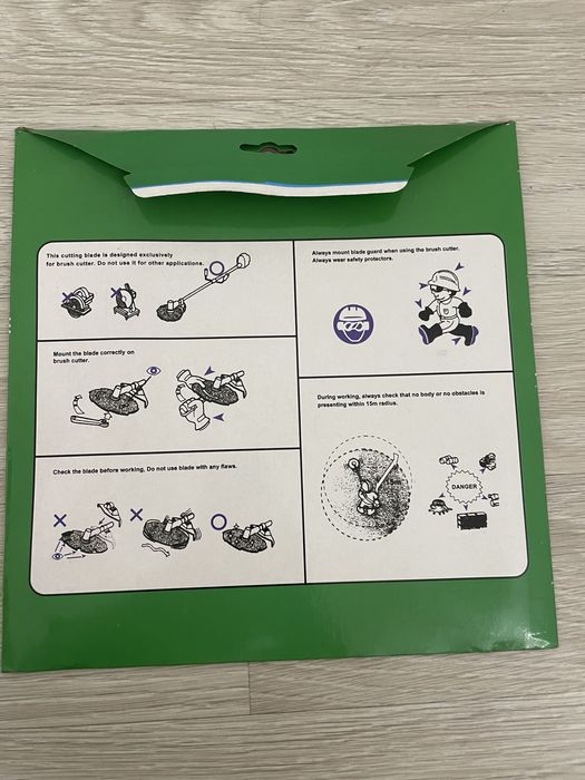 Нож для мотокосы Brush cutter blade 3T