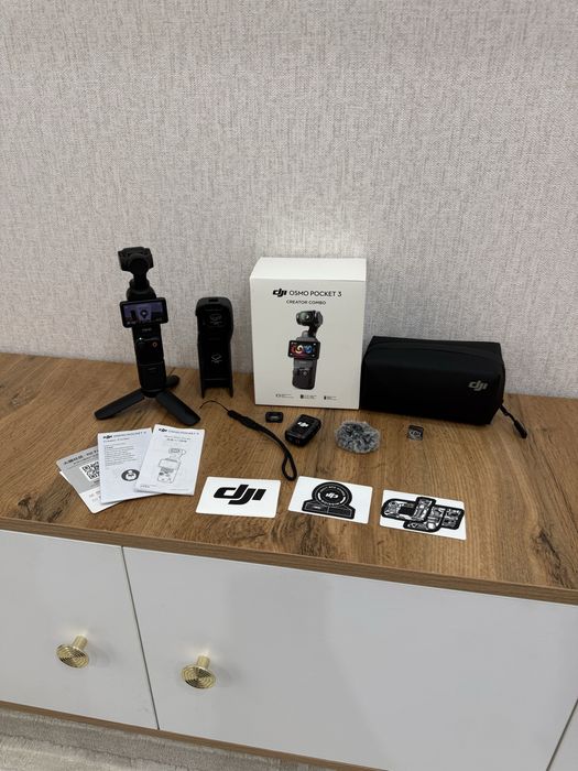 Kak noviy! Dji pocket 3 creator combo osmo