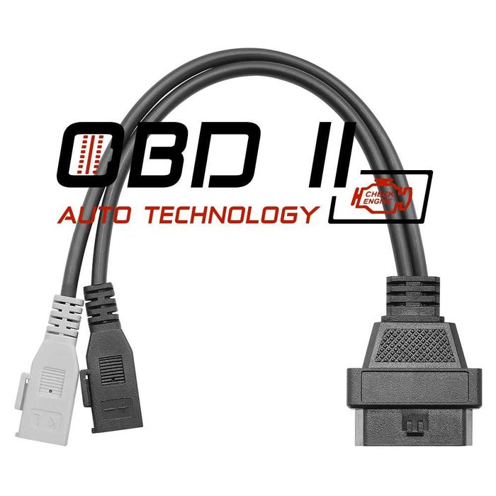 Кабел / Преходник /Адаптер за Audi 2+2 Pin Ауди 2+2 Пин Delphi Autocom