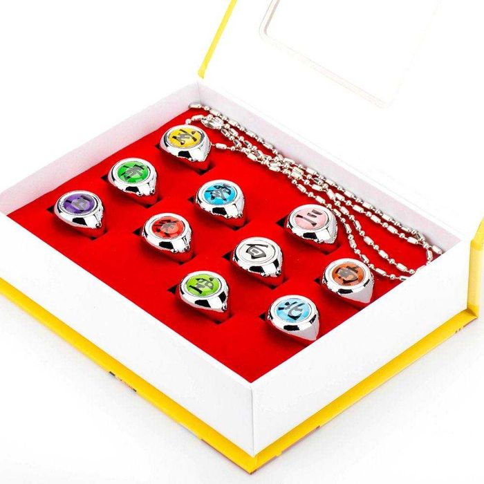 Набор колец Наруто