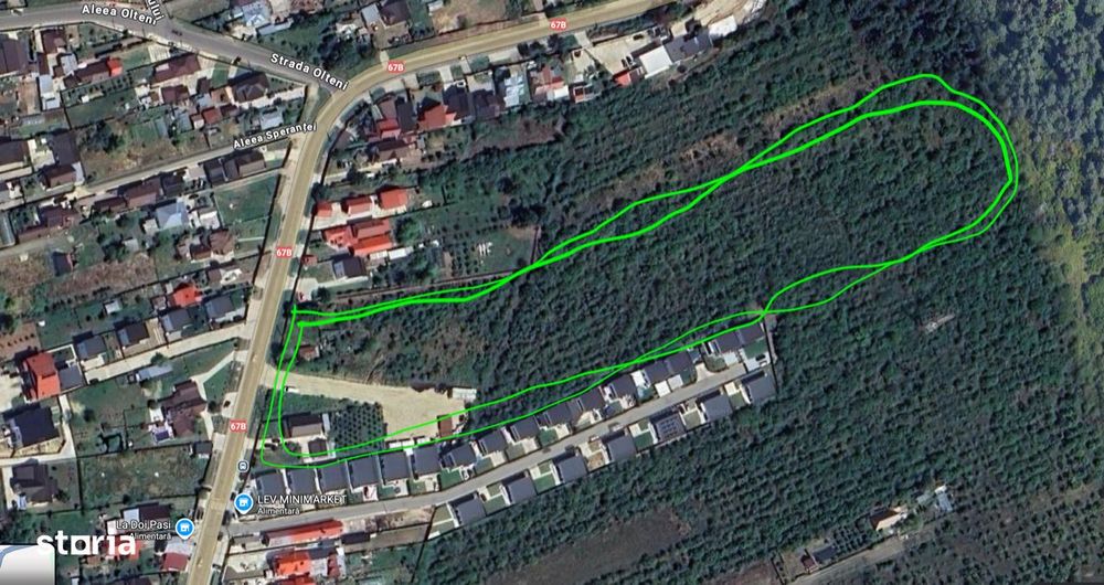 Teren intrare in Smeura