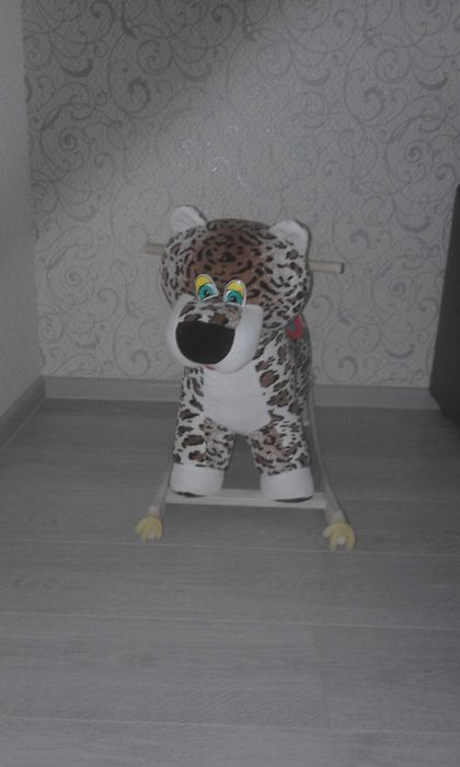 Игрушка-качалка (леопард)
