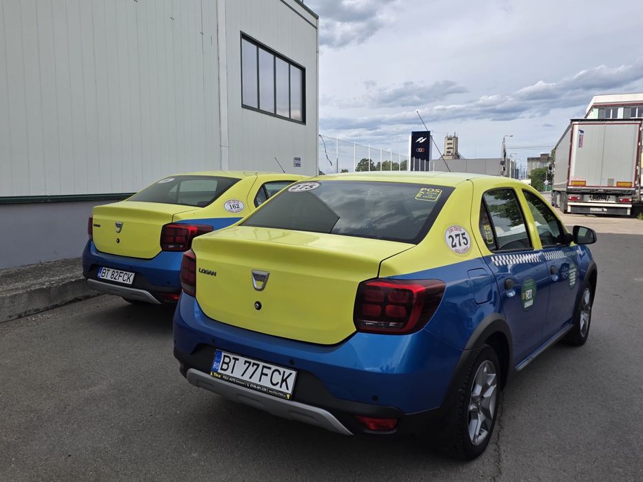 Cedez societate taxi 2 masini cu licenta