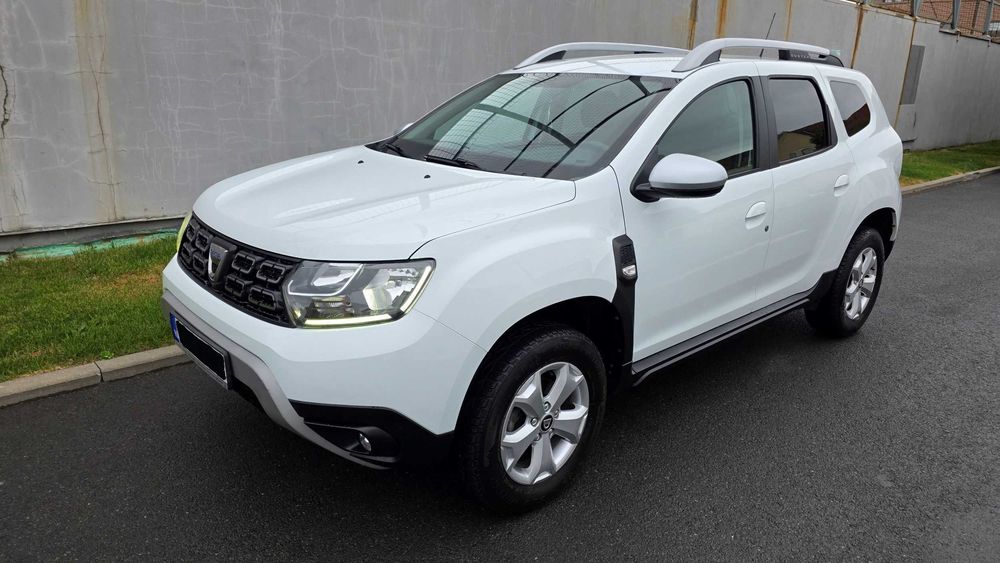 Vand/Schimb/Rate Dacia Duster 2020 inmatriculat RO TVA deductibil 1.5 DCI 115CP incalzire scaune, camera clima, pilot, Android, senzori parcare