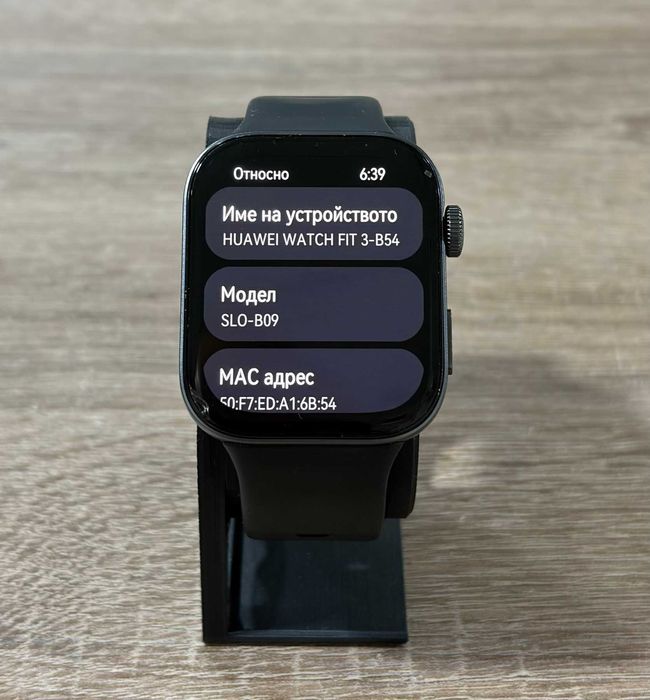 Смарт часовник HUAWEI WATCH FIT 3