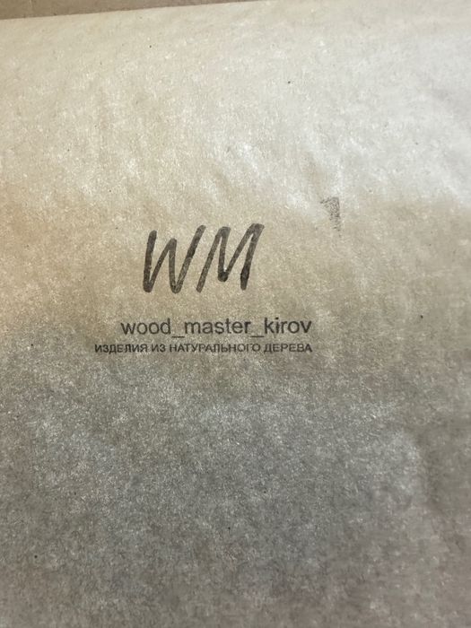 Продам новую подставку для маникюра из натурального дерева