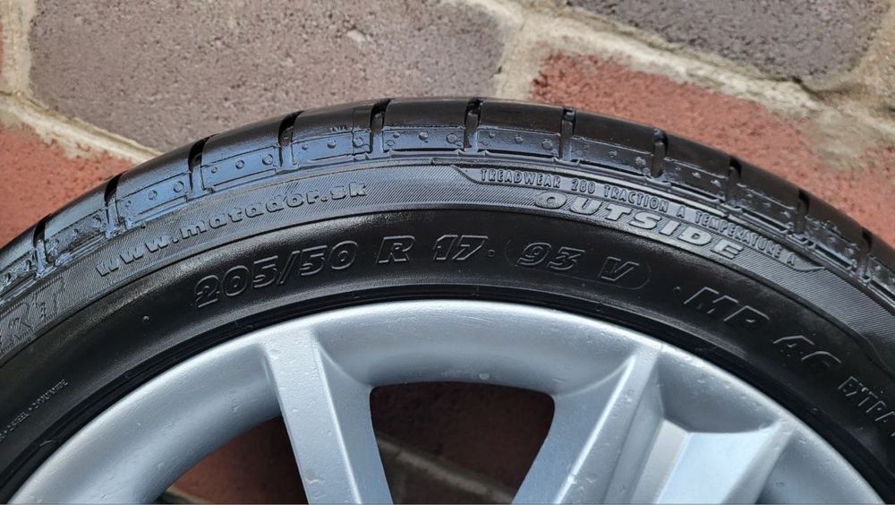 Продам диски с резиной R17