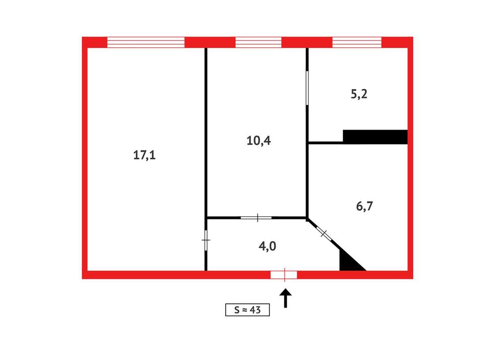 ,,, Продам 2-х комнатную КВ в Пришахтинске