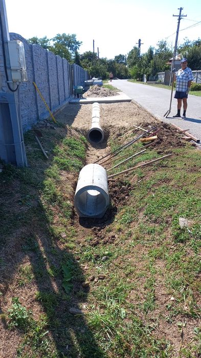 Tuburi și capace din beton armat pentru fose,puțuri și podețe