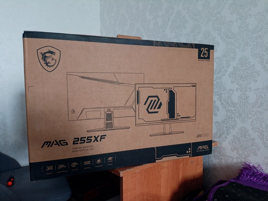Мощный игровой ПК + Монитор MSI MAG 255XF 300Hz