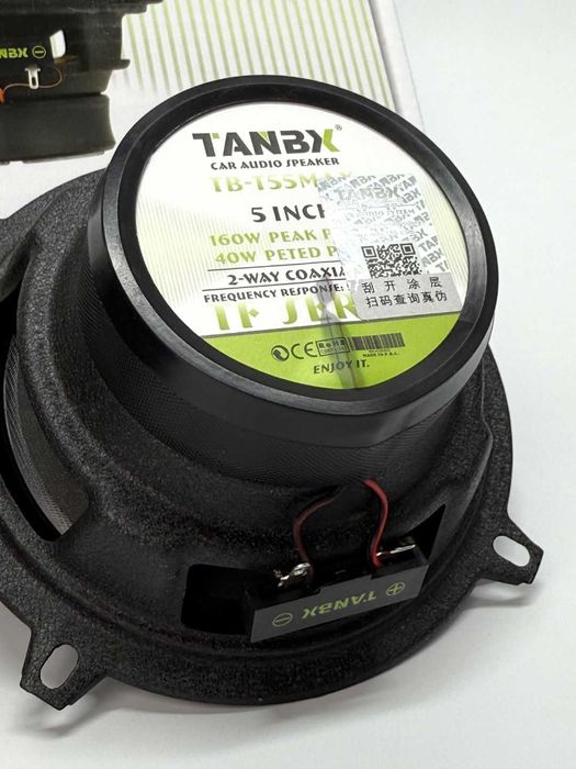 TANBX T55MAX 13 sm AvtoKolonka Damas Nexi 3  Matiz Gentra (orqa eshik)