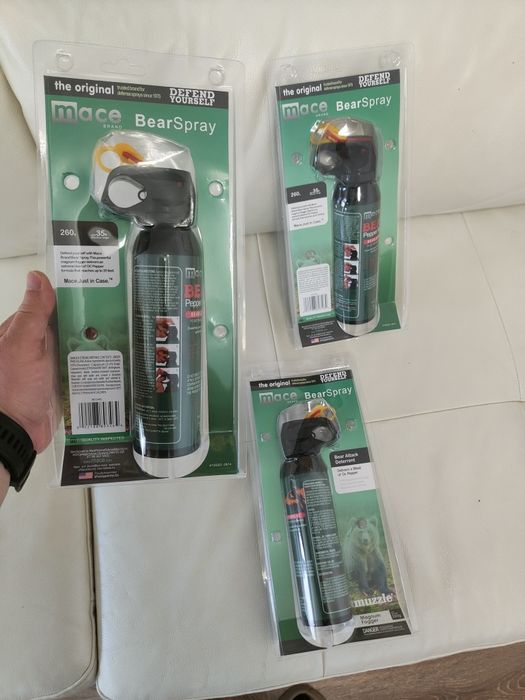 Spray Urs Protecție Anti Urs 260ml , nou sigilat+ husa cadou