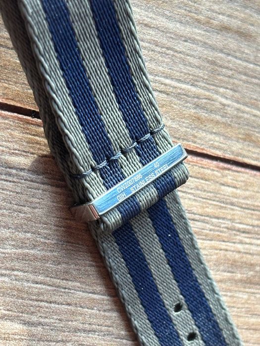 Curea NATO (textila) Omega Seamaster 20mm, originala, stare foarte buna