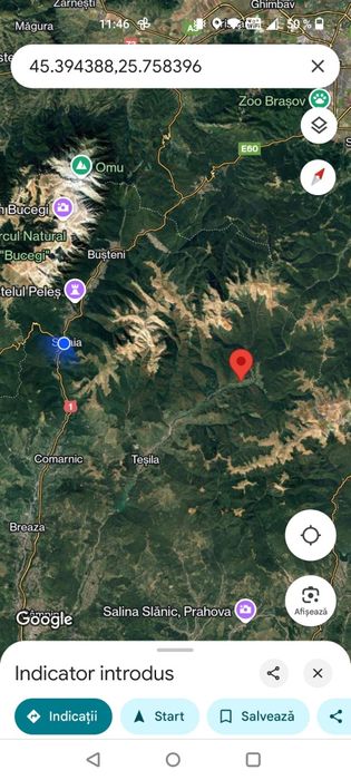 Vand teren Valea Doftanei 1644 mp