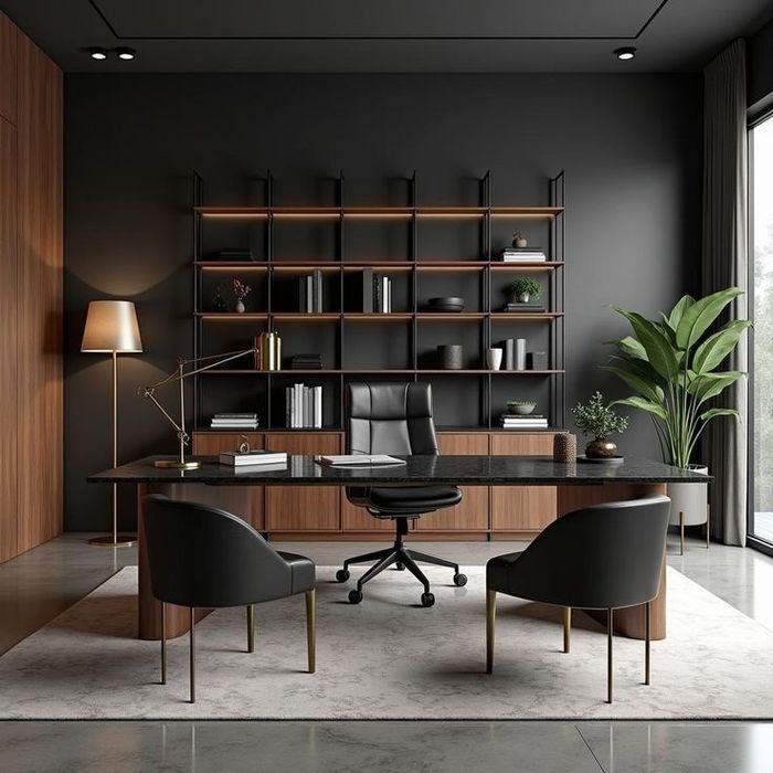 Изготовление офисной мебели. Любой сложности. Кабинет руководителя.
