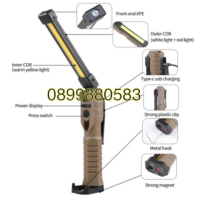 Гедоре 108 част+работна лампа Stahlmayer