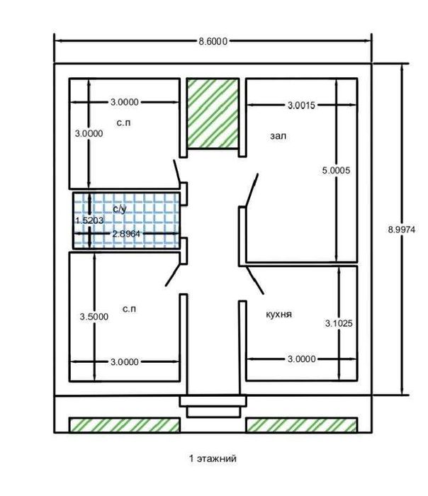 Под котлован Юнусабад! 65 тыс./ у.е.  с ремонтом