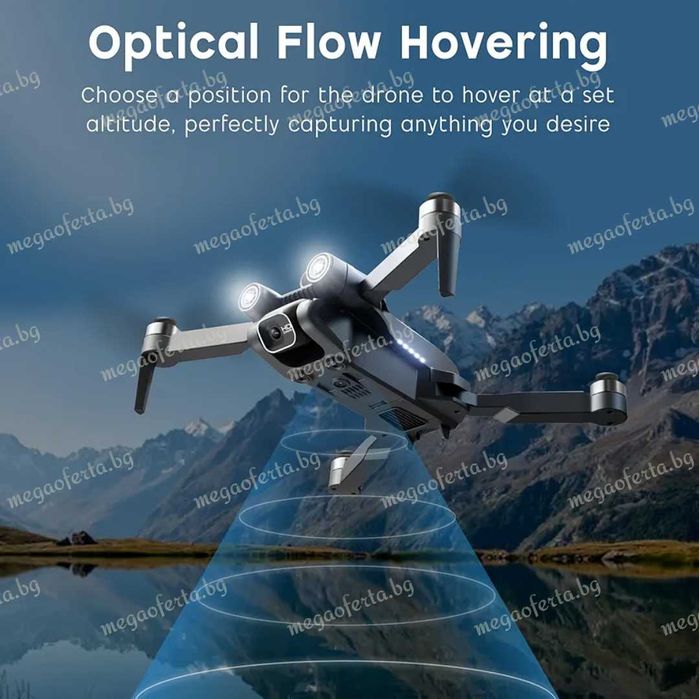Интелигентен дрон LF632 Квадрокоптер завъртане на 360 градуса 8K HD 5G