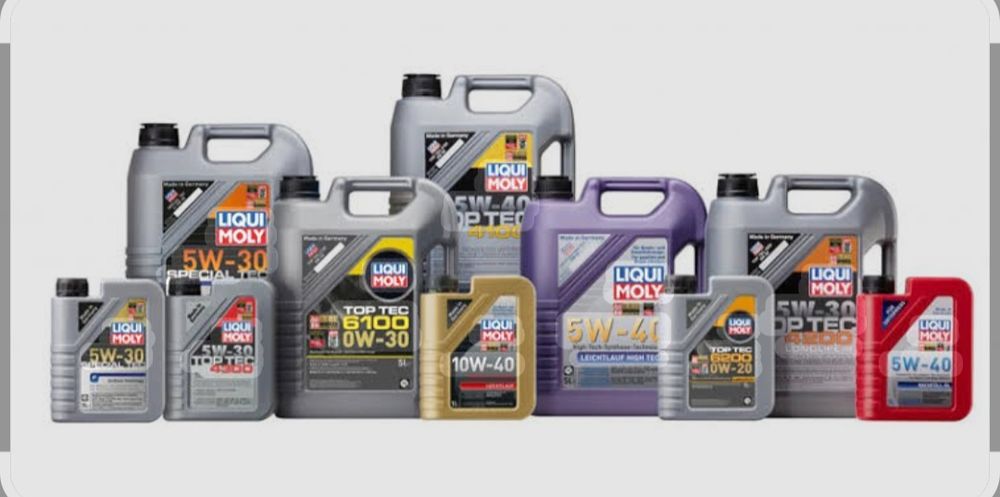 Моторное масла LIQUI MOLY в ассортименте