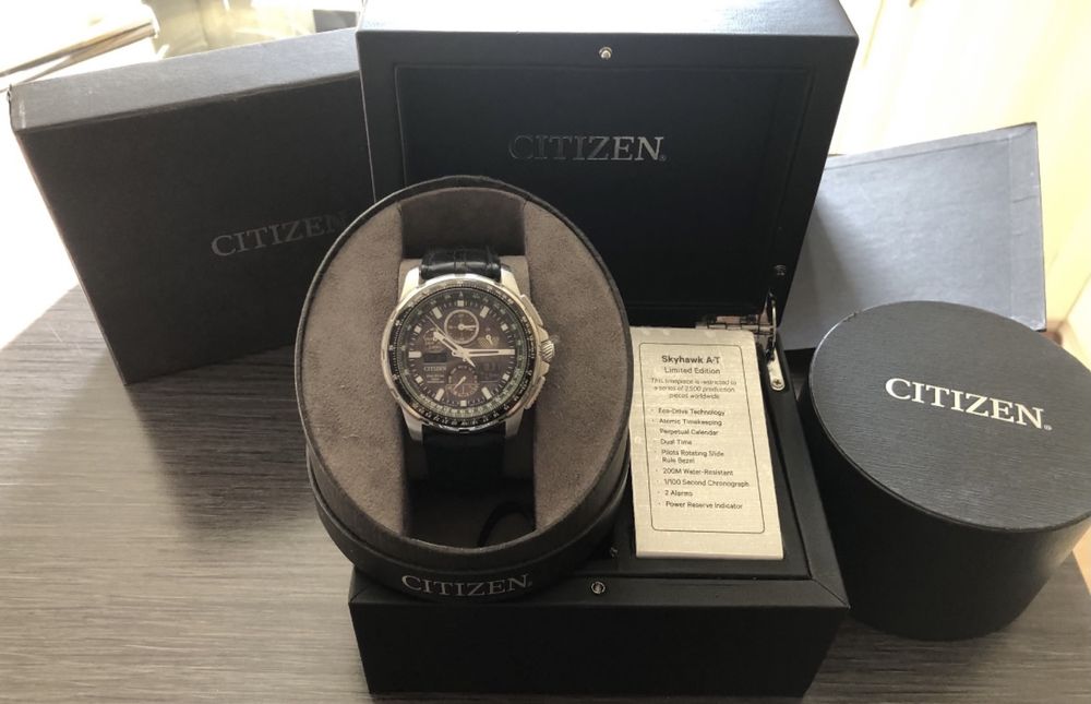 Citizen Eco-Drive SkyHawk A-T Limited Edition / Прочетете описанието /