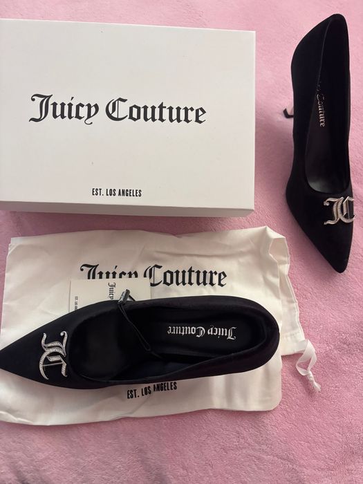 Нови Juicy Couture обувки на ток №41 с кутия