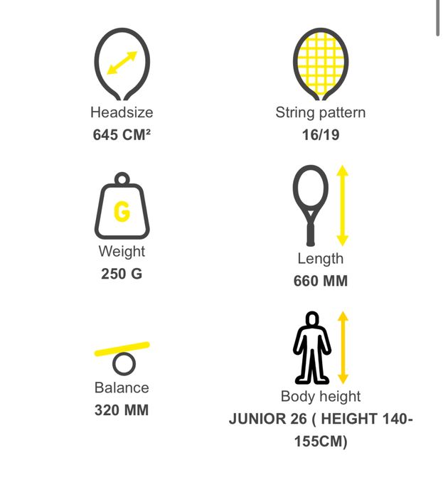 Детска тенис ракета Wilson Crash 26