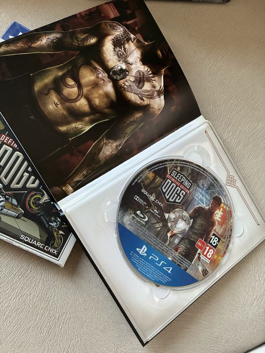 Sleeping dogs definitive edition ps4 steelbook playstation 4