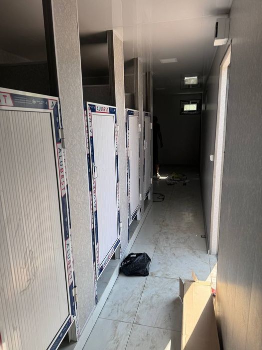 Контейнер  домик душ туалет Kantener magazin ofis