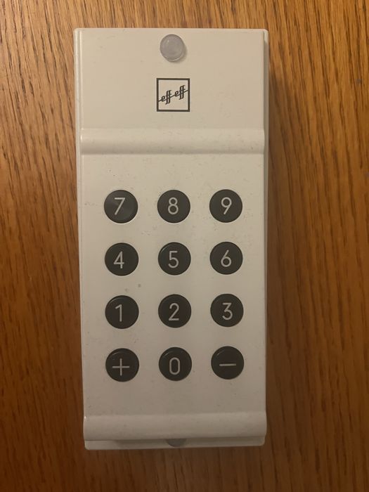 Tastatura profesionala interfon exterior. Marca effeff Assa Abloy