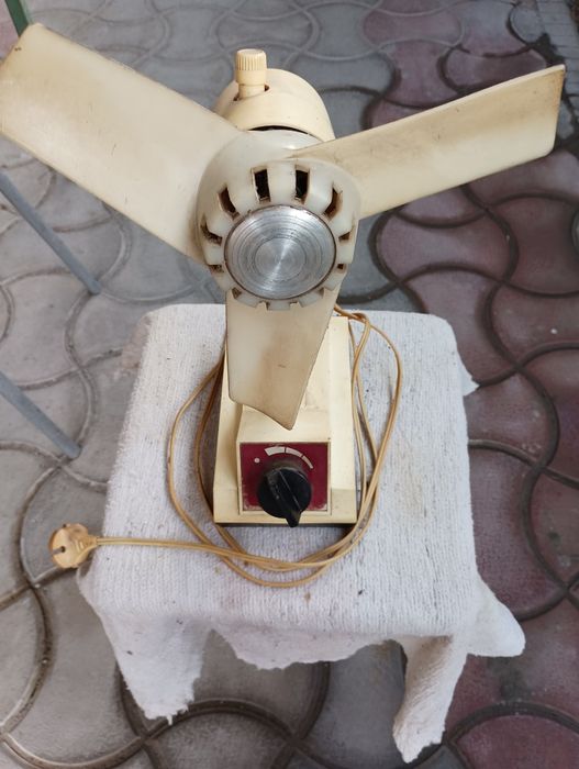 Советский, настольный вентилятор.