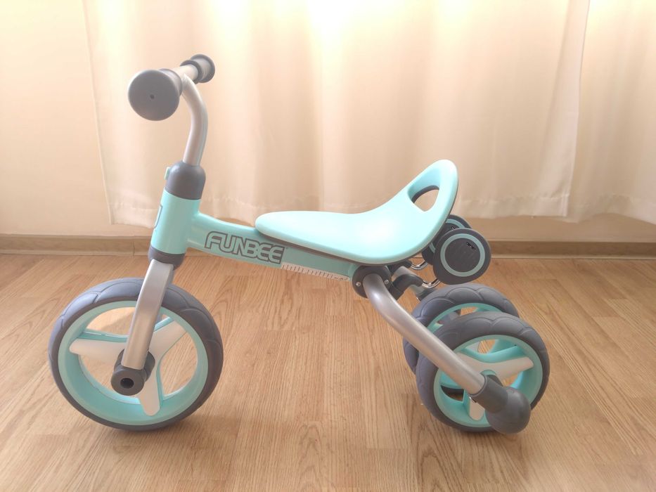 Детско колело с педали 2 в 1 (триколка, баланс колело)  - FUNBEE