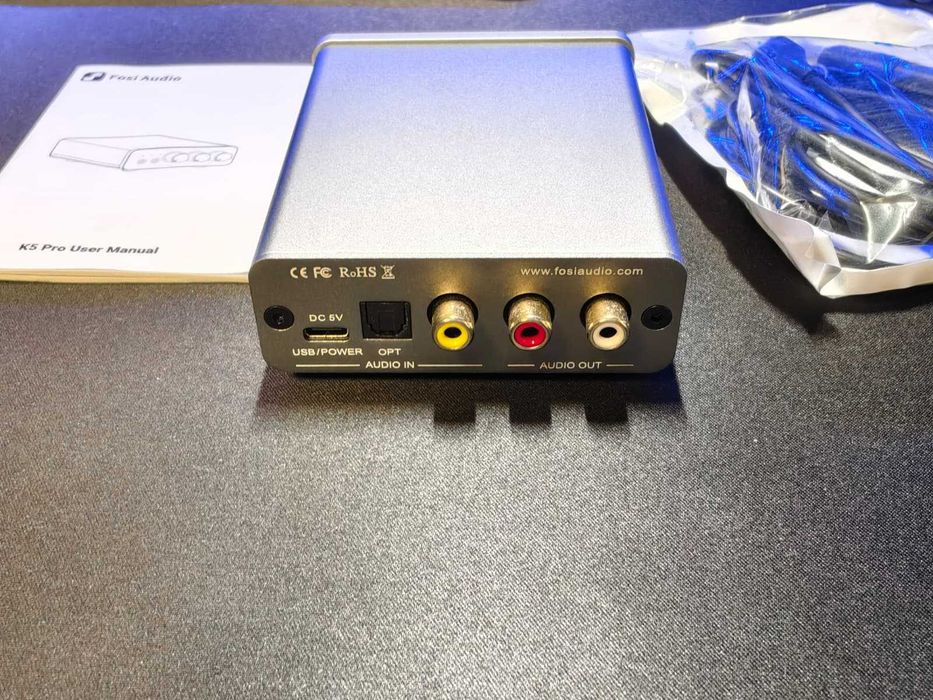 Fosi Audio K5 Pro Gaming DAC / Headphone Amplifier – Garanție