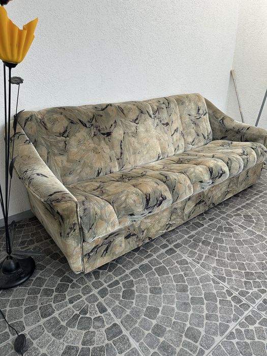 Canapea 3 persoane extensibila cu ladă,predare in Radauti,Sv