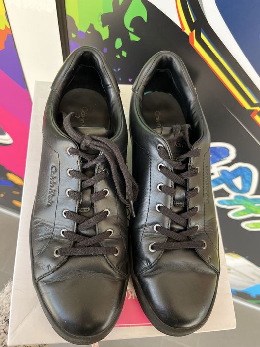 Кожени кецове Calvin Klein