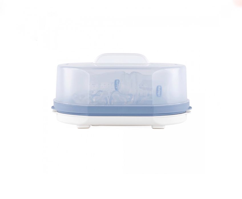 Sterilizator electric cu aburi Chicco 3 in 1 Steril Natural, 0luni+