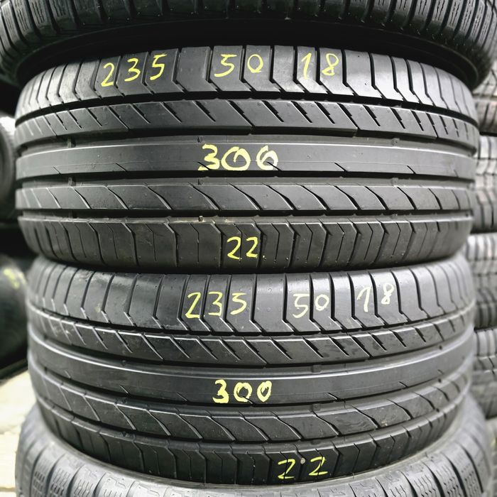 2x 235/50/18 VARA CONTINENTAL 2022 Stare excelentă