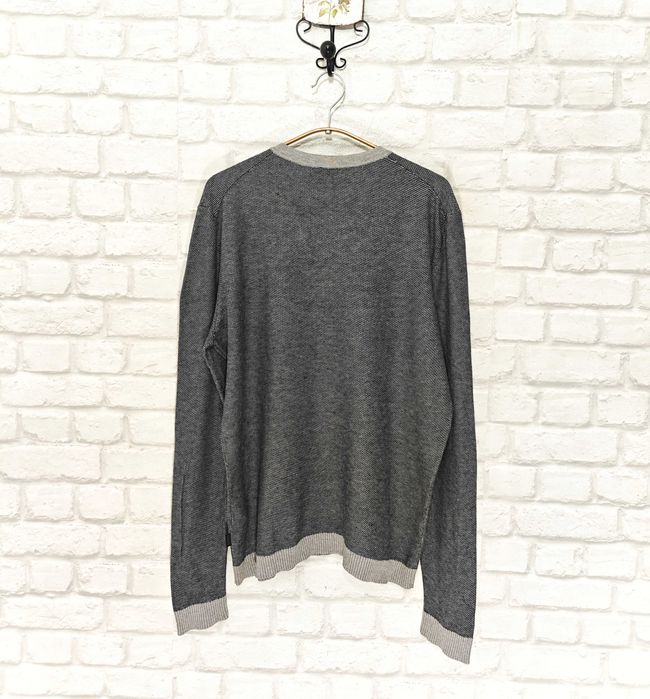 HUGO BOSS Slim fit  Памук / Коприна Оригинален мъжки пуловер размер XL