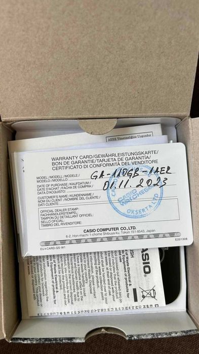 Чисто нов часовник Касио