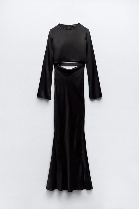 Rochie satinata Zara limited edition