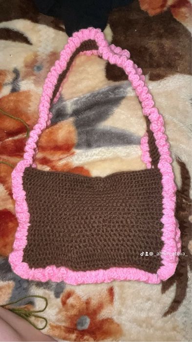 Вязанная суммка