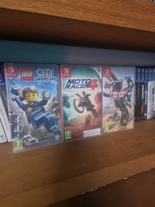 Vand colecție jocuri Nintendo Switch