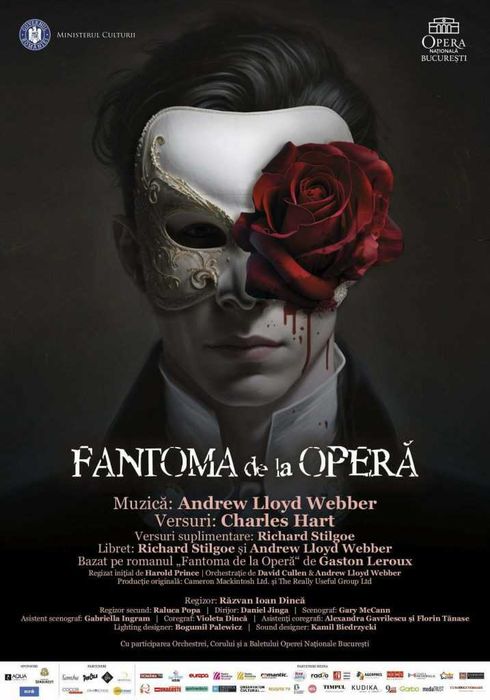 1x Bilet Fantoma de la Opera 3 Sep, Categoria 1 ONB